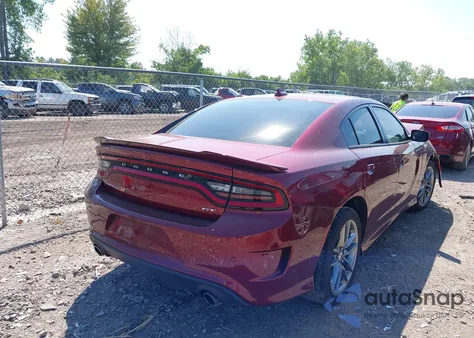 2021 Dodge Charger Gt Awd из США, поврежденный, VIN 2C3CDXMG8MH596336